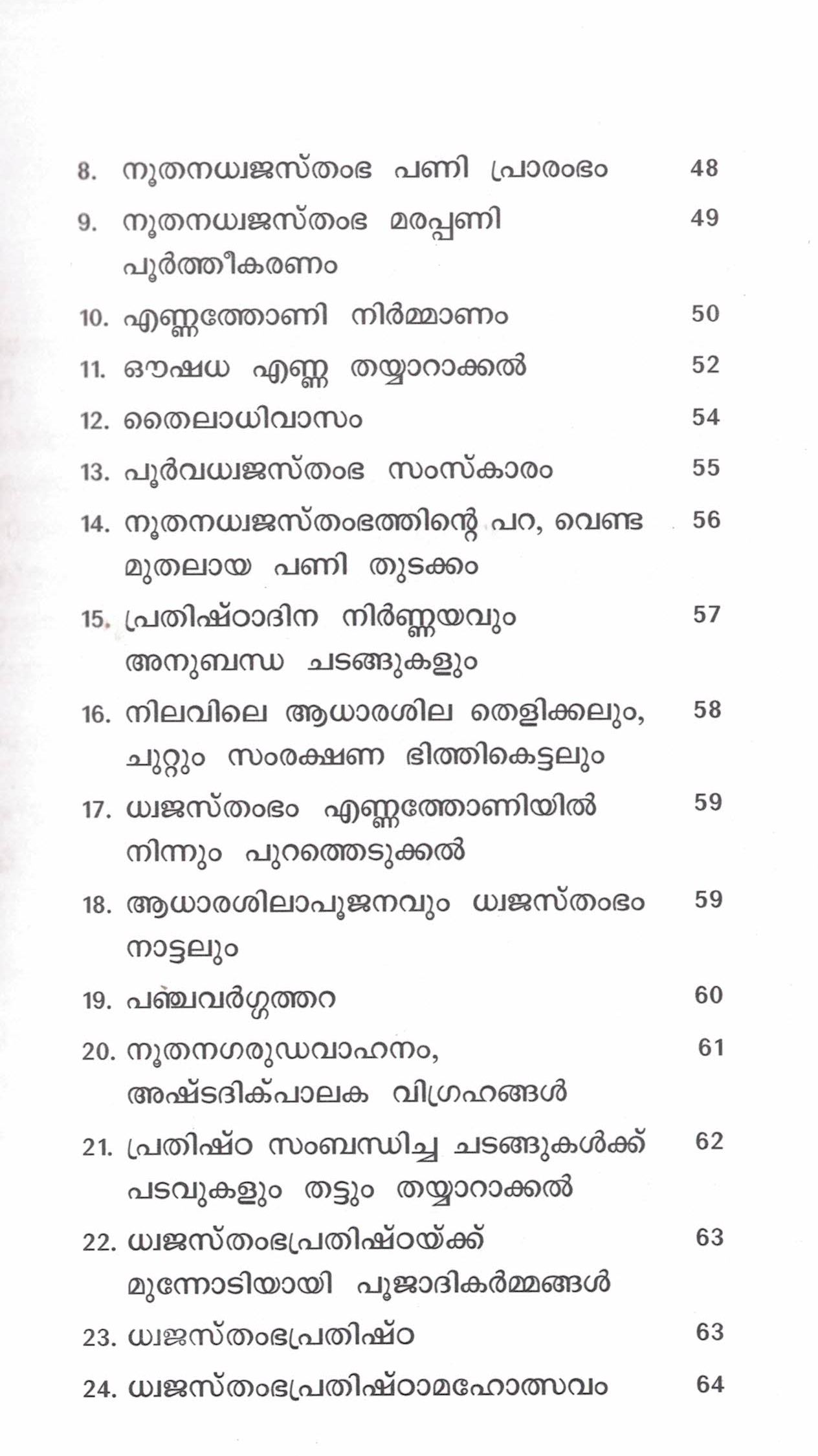 Dhwajasthamba Puna Pratishta - Oru Sangethika Prayogika Vishakalanam